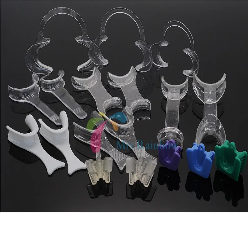 18 шт. Ретрактор из нержавеющей стали для стоматологических клиник|mouth prop|opener