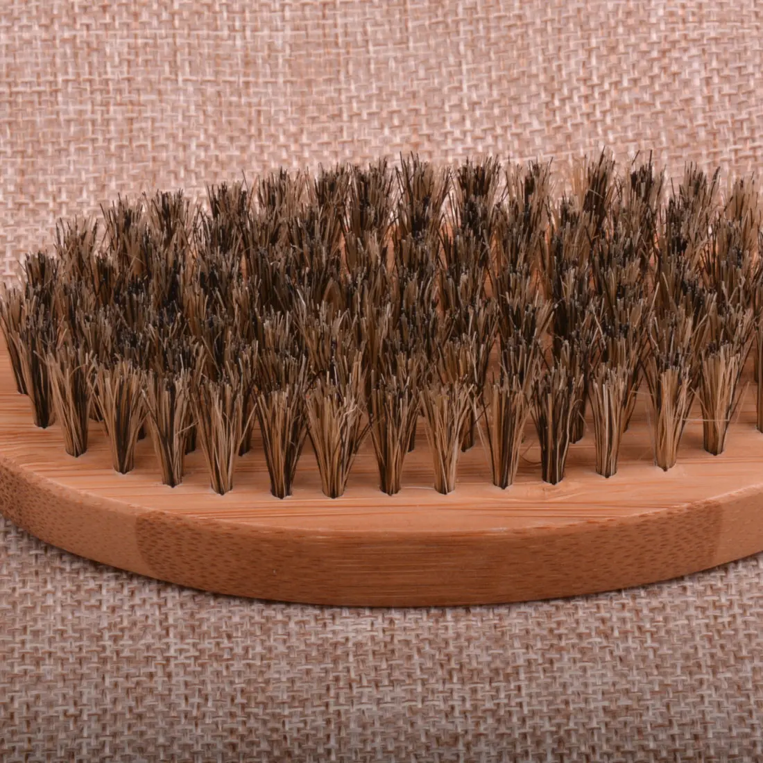 

Top Mustache Beard Brush Natural Boar Bristle Wooden Round Handle Men's Face Massage Facial Hair Beard Comb Shaving Badger Brush