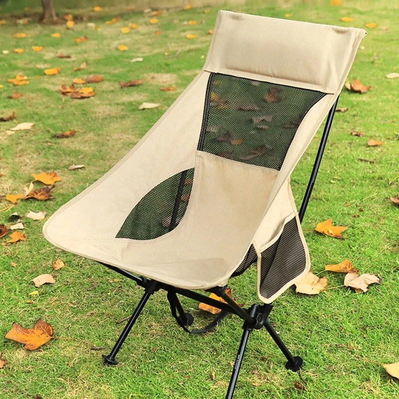 저렴한 야외 접이식 의자 초경량 휴대용 비치 의자 캠핑 의자 낚시 의자 달 의자