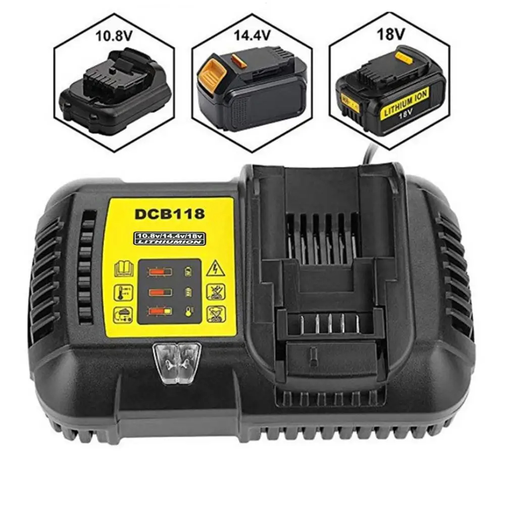 Новейшее зарядное устройство для литий-ионных аккумуляторов Dewalt 10 8 В 12 14 4 18 в 20