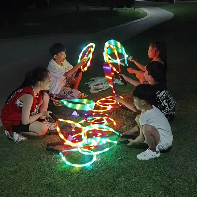 Newly Family Entertainment Outdoor Night Light Training LED Badminton Racket Sets Sport BN99 | Спорт и развлечения