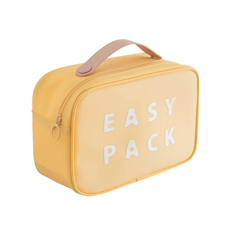 

Women's Cosmetic Bags For Makeup Waterproof Large Capacity Portable Make Up Bag TPU Colorful Storage Case Organizer Box Simple