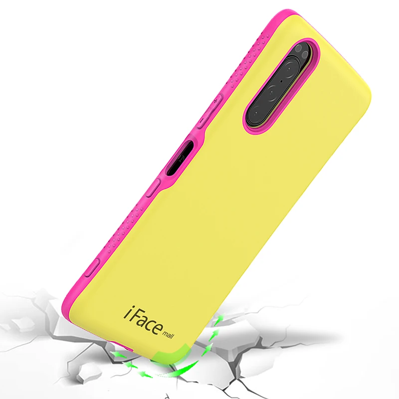 IFace Mall сверхпрочный чехол для Sony Xperia-5 Противоударная задняя крышка Жесткий Xperia 5