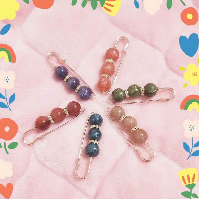 Аксессуары для одежды брошь с имитацией жемчуга в стиле ретро инкрустированная