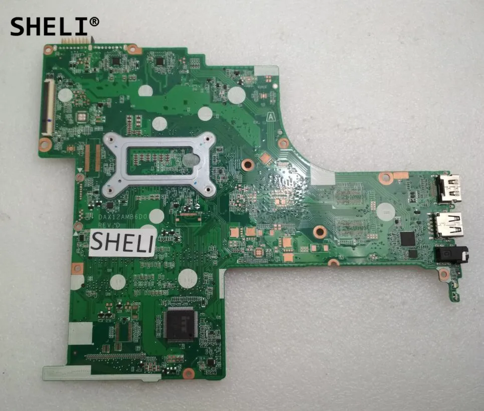 Материнская плата SHELI для HP 15-AB модель 2 5G DAX12AMB6D0 836098-601 | Компьютеры и офис