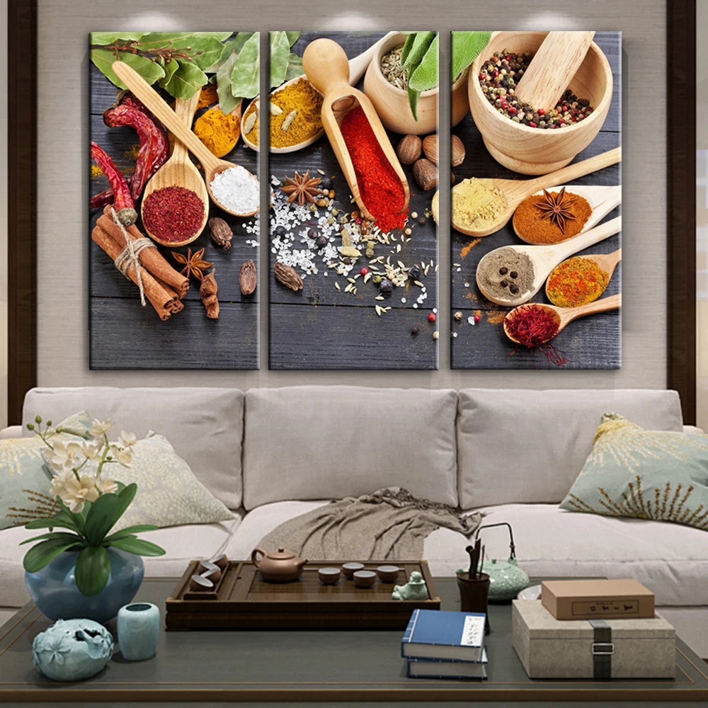 5D алмазная картина крестиком 3 шт. Горячая специя DIY квадратная дрель полная