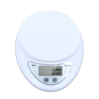 5kg1g kitchen scale weighing scale food diet postal balance measuring lcd electronic scales suitable for household kitchen