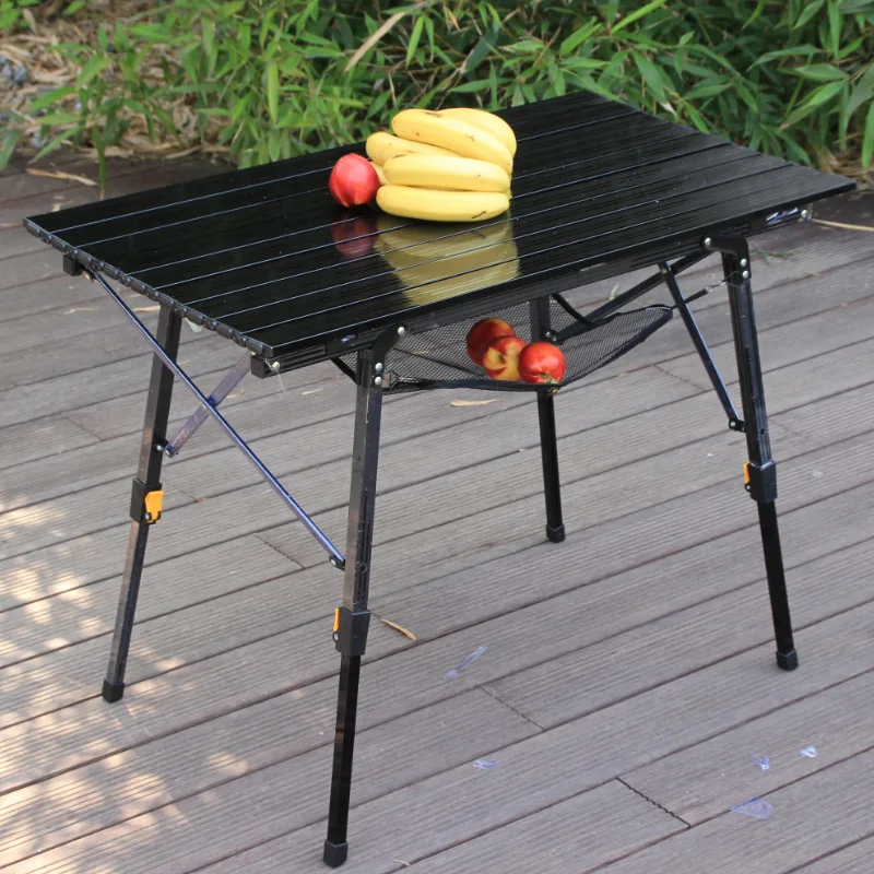 

Outdoor garden furniture Folding Camping Table Outdoor BBQ Backpacking Aluminum Alloy Desk Portable Tourist table