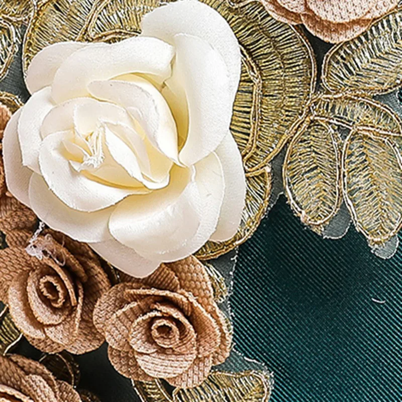 Платье-пачка принцессы со шлейфом и цветочным рисунком для девочек; элегантное вечернее платье из ажурного атласа; детское платье; платье с аппликацией для девочек на день рождения