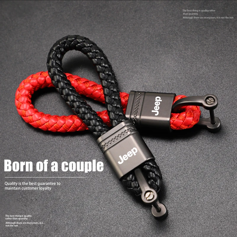 1 шт. универсальный металлический Автомобильный Брелок Кожаный Плетеный брелок