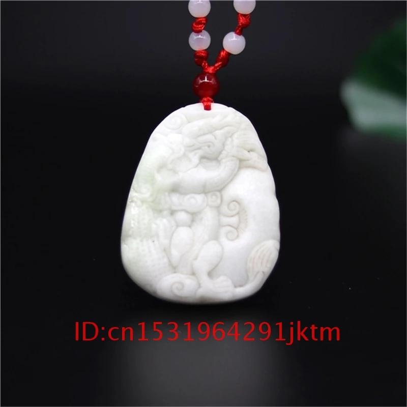 Натуральное ожерелье для подарков Амулет Дракона аксессуары ювелирные изделия