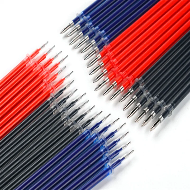 Сменный стержень сменный черный синий красный чернильный гелевый картридж для