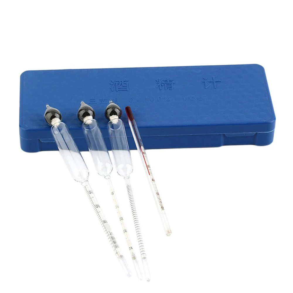 Спиртометр измеритель концентрации спирта для вина и виски 3 шт./компл. |