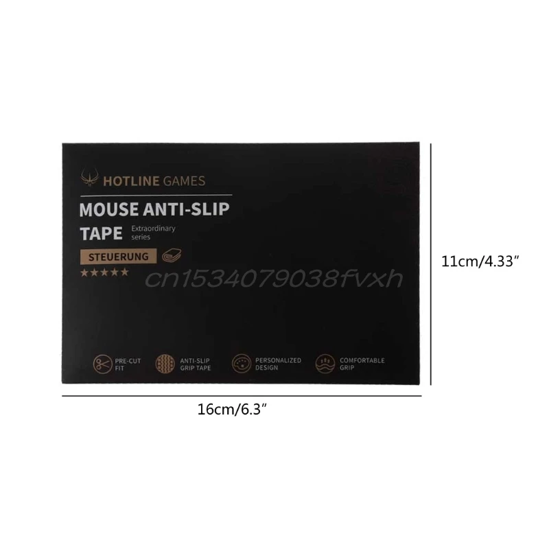 

Hotline Games Colorful Mouse Anti-Slip Tape Side Stickers Skates for logitech G502 Mouse Sweat Resistant Pads