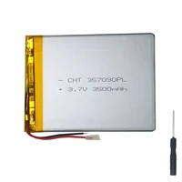 7 inch tablet universal battery pack 3 7v 3500mah polymer lithium battery for archos 70 internet tablet 250gb