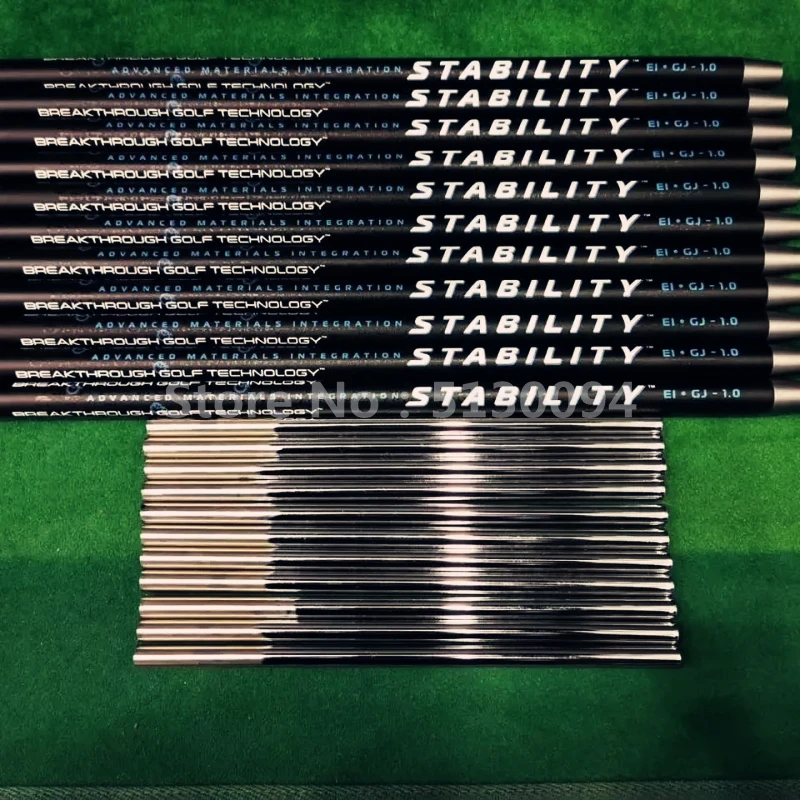 Гольф Вал стабильность Черный клюшки для гольфа графитовый углеродистая сталь