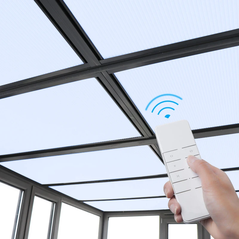 Пульт дистанционного управления полностью затемняющие моторизованные сотовые