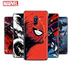 Чехол для Samsung Galaxy A9, A8, Star, A8S, A7, A6, A6S, A5, A3 Plus 2018, 2017, 2016, A750, черный, с героями Marvel, Мстители