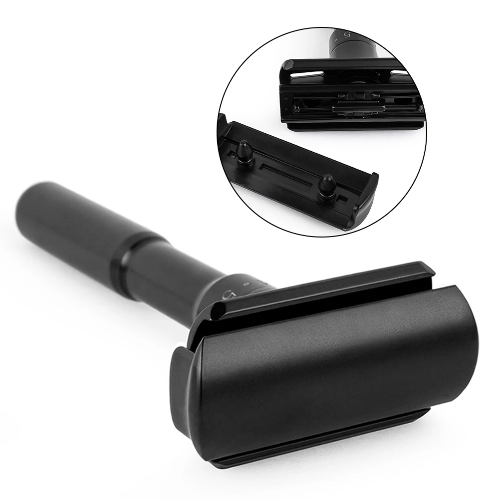 

Adjustable Shaving Razor Double Edge For Men Stainless Steel Men's Face Razor Blades Shaving Safety Machine Razor