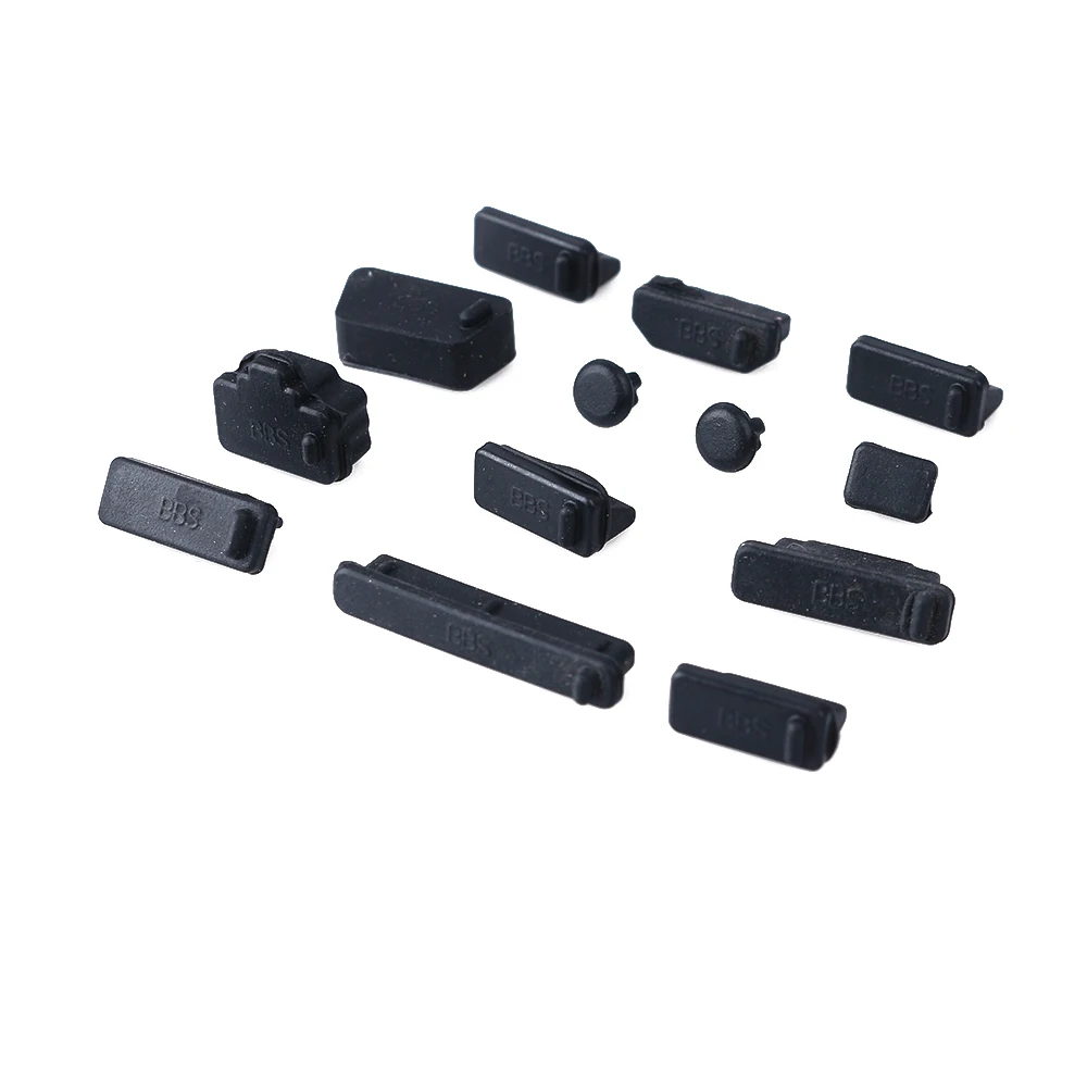 

13Pcs/pack Silicone Anti Dust Plug Stopper Universal Dustproof USB Port HDMI-compatible Interface Cover For Laptop PC