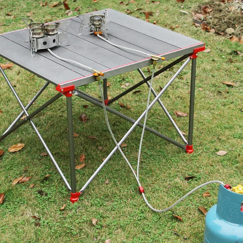 Наружная печь сжиженного газа цилиндр один из двух соединительных линий газовый