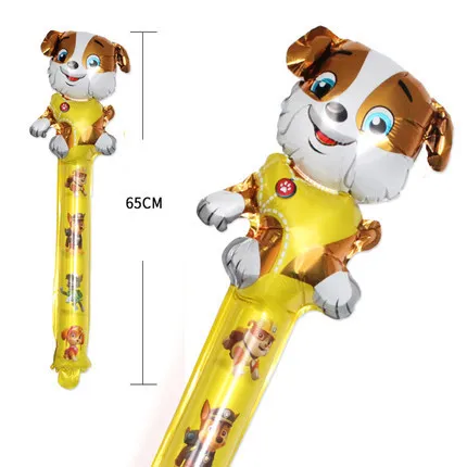 1 шт. GiftStrike надувной шар на палочке День Рождения украшения Дети длинный из