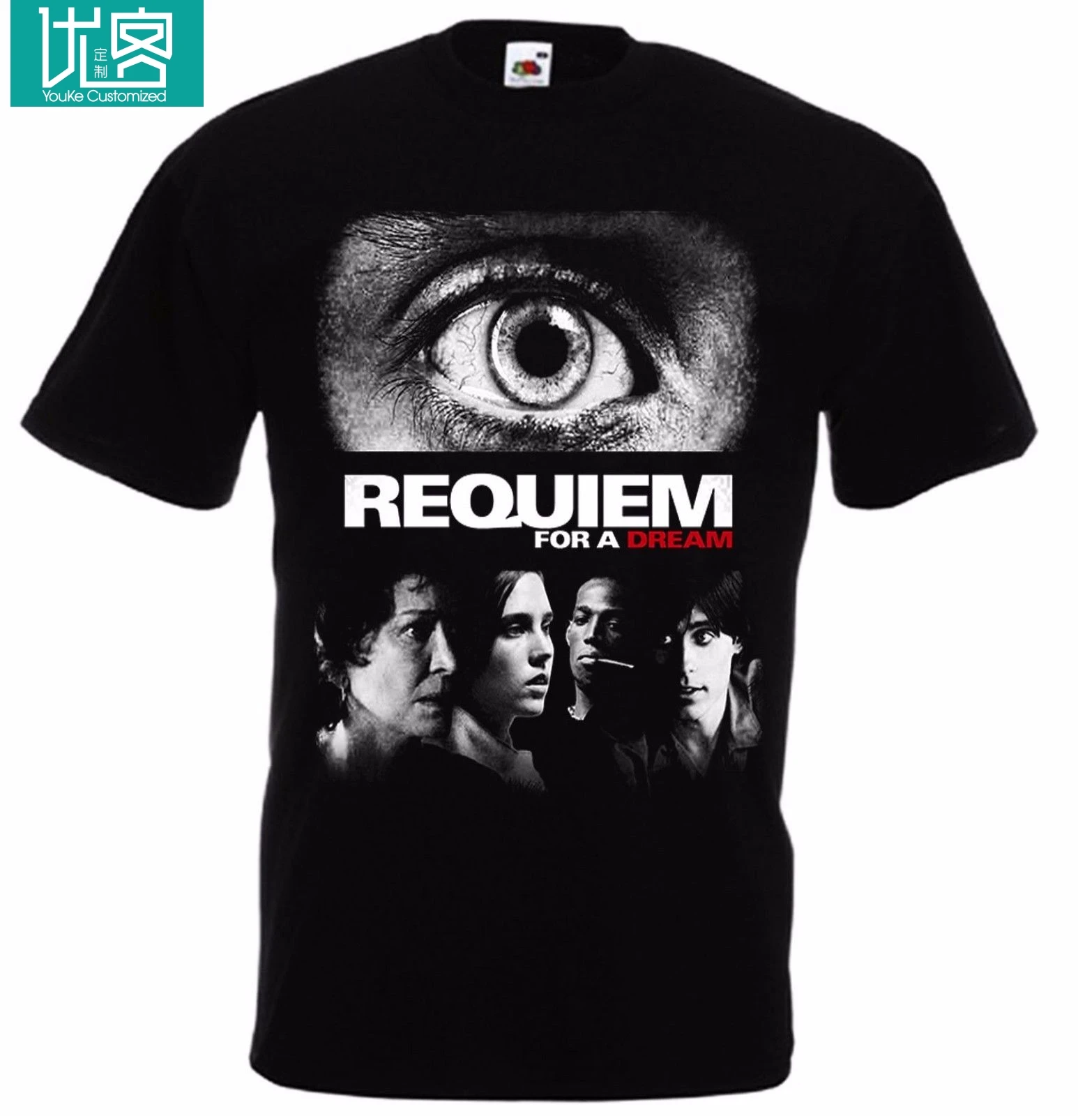 Requiem for A Dream Ellen Burstyn Джаред Лето Сексуальная футболка с лекарствами все размеры