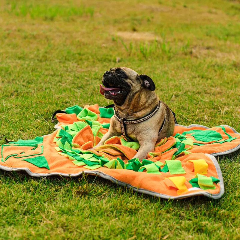

Dog Toys Increase IQ Snuffle Mat Slow Dispensing Feeder Pet mat Puzzle Puppy Training Games Feeding Food Intelligence dog Toy