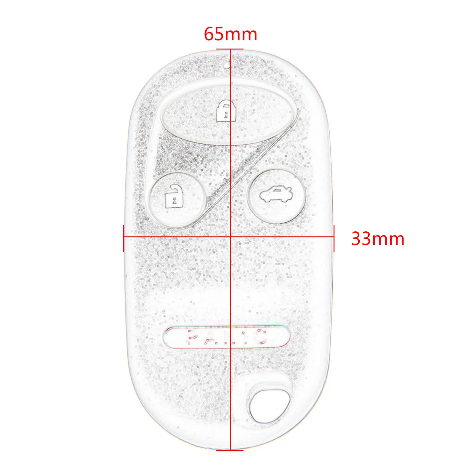 Чехол брелок для HONDA Accord Civic Prelude Insight Pilot Element S2000 4 кнопки с дистанционным