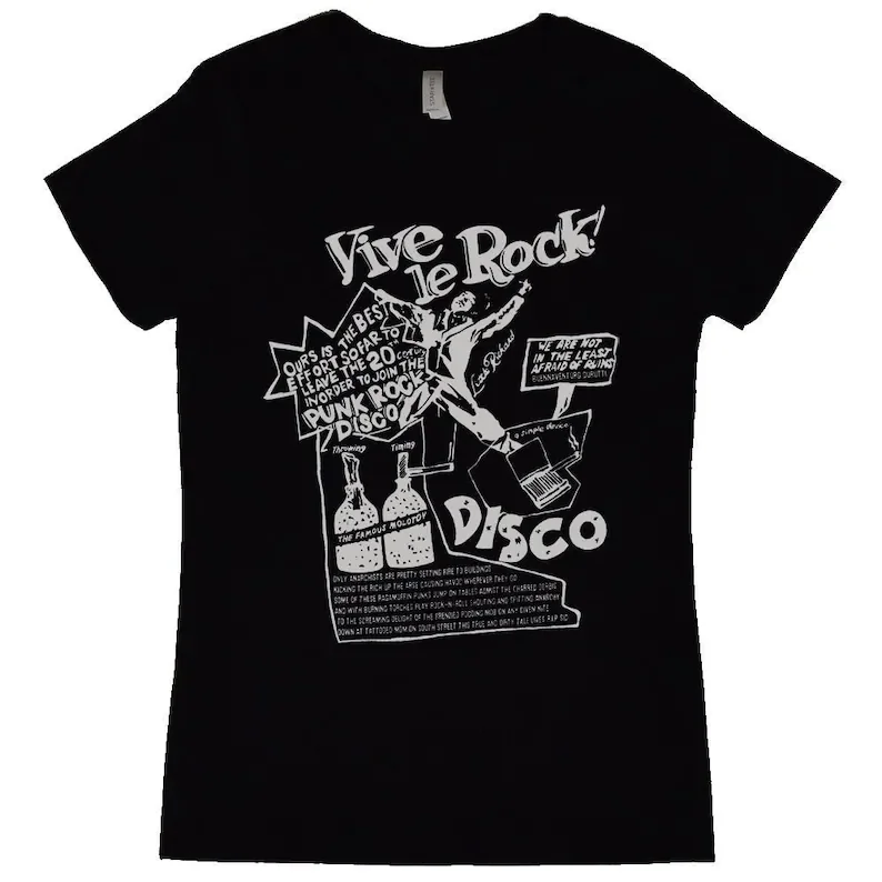 

Seditionaries Vive Le Rock Women's T-Shirt Men's Cotton T-shirt For Men 3d Printer