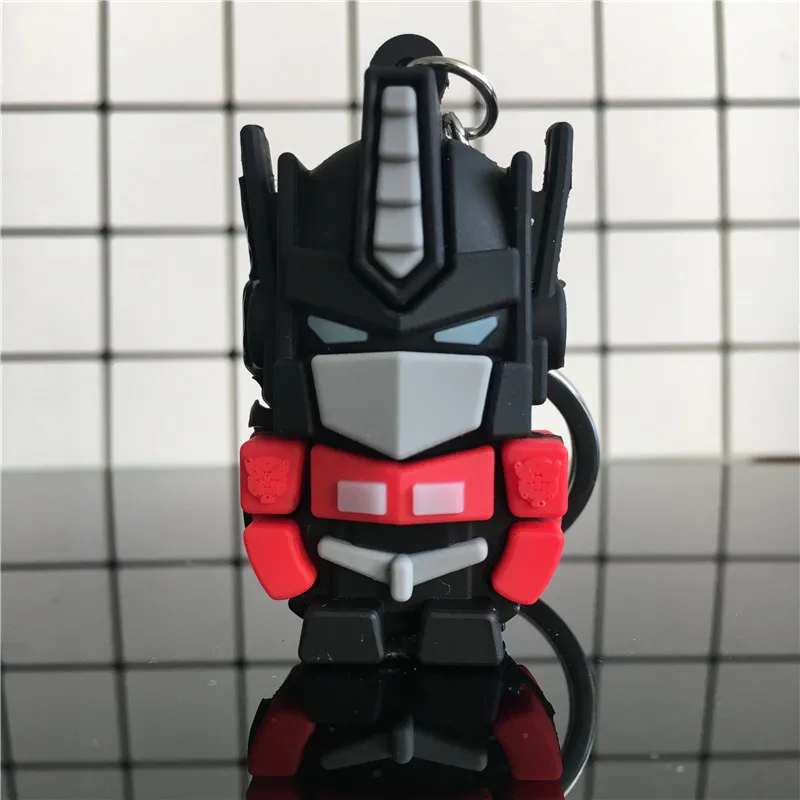 Аниме Трансформаторы Робот брелок милый рюкзак с изображением трансформеров