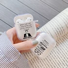 Чехол для наушников America sitcom how i met your mother himym с цитатами для Apple iPhone, зарядная коробка для AirPods Pro, прозрачный чехол из ТПУ