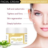 collagen facial lifting cream deeply moisturizing anti aging wrinkles improves dryness brighten tone nourishing skin care