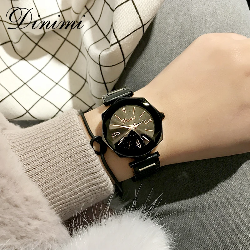 Top Brand Women Watches DIMINI Fashion Luxury Quartz Watch Casual Ladies Waterproof Wristwatch Clock Relogio Feminino | Наручные часы