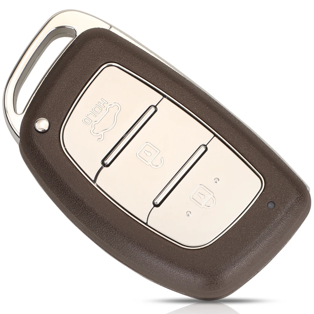 Jingyuqin Брелок для автомобильного ключа на расстоянии 433 МГц, с чипом ID47 для Hyundai Tucson 2016, 95440-D3000/D3500/D3010, 3 кнопки, умное управление.