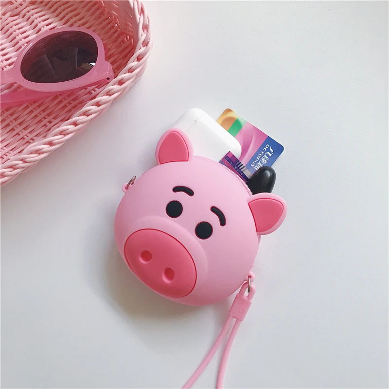 Горячая Распродажа Детские Плюшевые кошельки с мультяшным рисунком бумажники