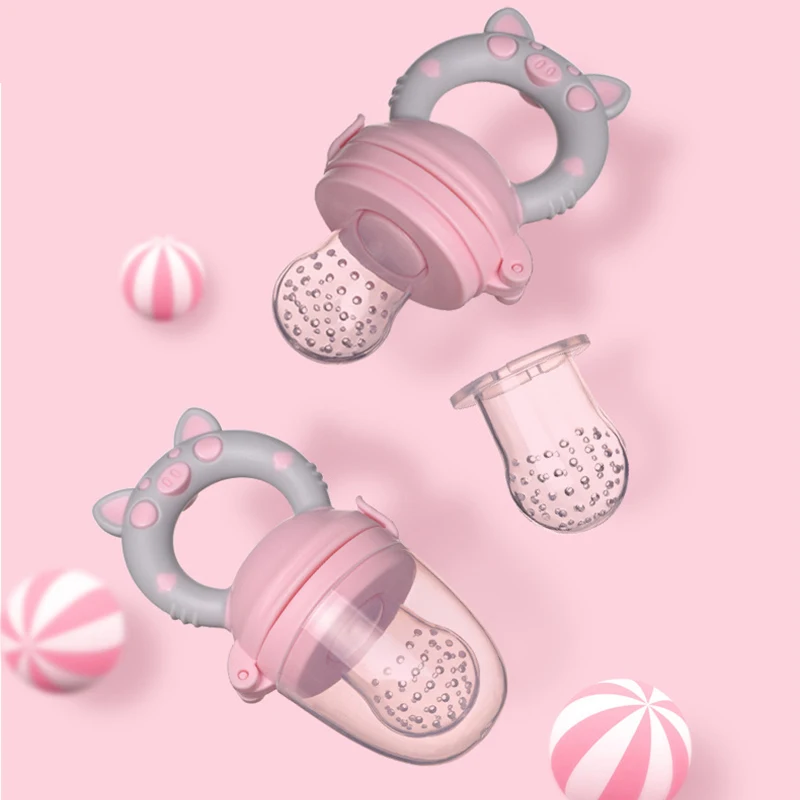 

Toddler Nibbler Baby Pacifier Feeder Cup Kids Boy Girl Fruit Nipples Feeding Safe Infant Baby Supplies Nipple Soother Bottles