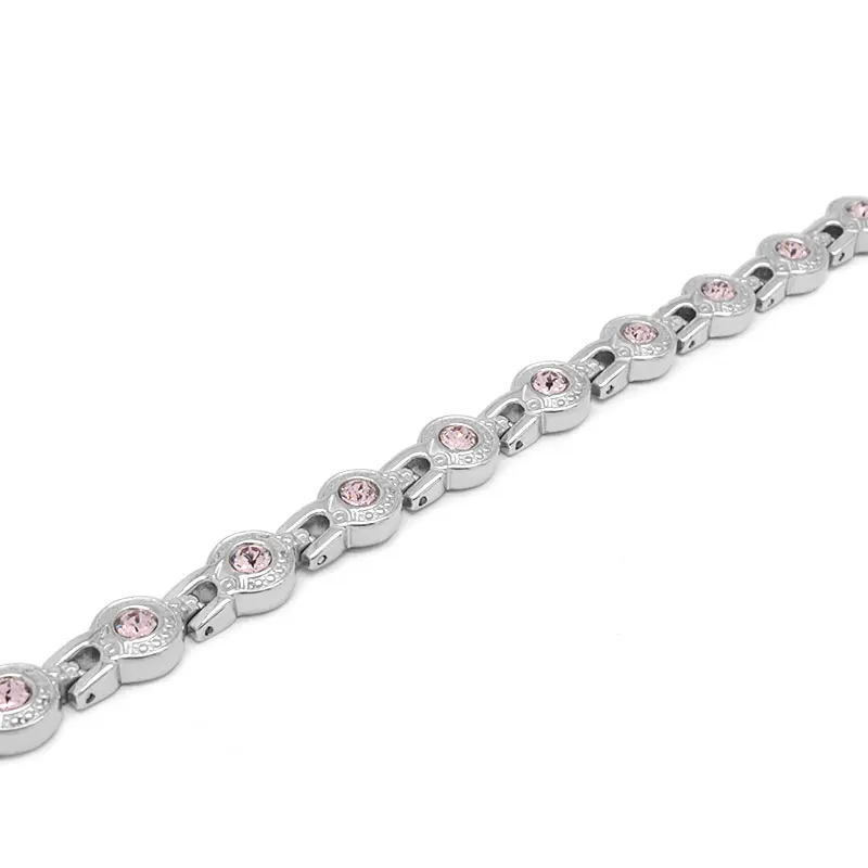 13 шт. женский серебряный магнитный браслет из нержавеющей стали|steel bracelet|stainless steel