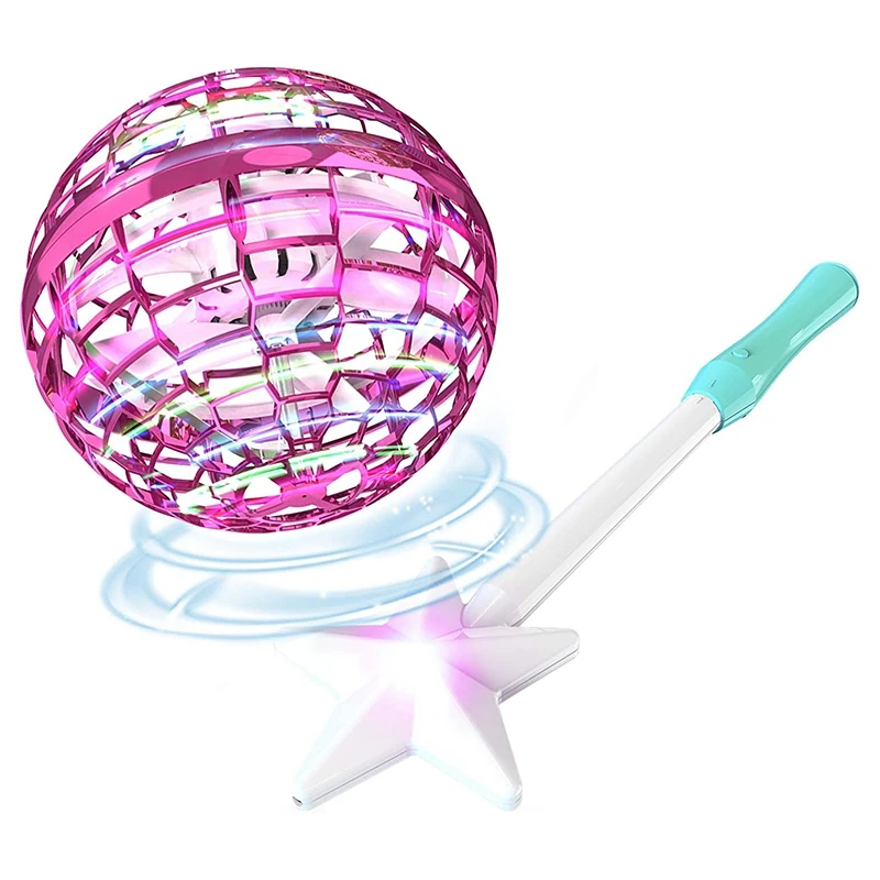 

360 Induction Flying Vehicle Hand Boomerang Spinner Flying Toys Spinner with Endless Tricks Hand Operated Drone