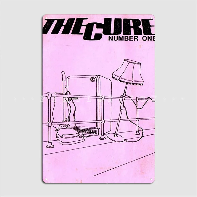 

The Cure Number One Poster Metal Plaque Wall Cave Club Bar Vintage Mural Painting Tin Sign Posters