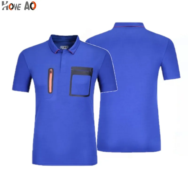 

HOWE AO new style Soccer Judge uniform professional soccer referee clothing Football referee Jersey futbol tracksuits with pocke