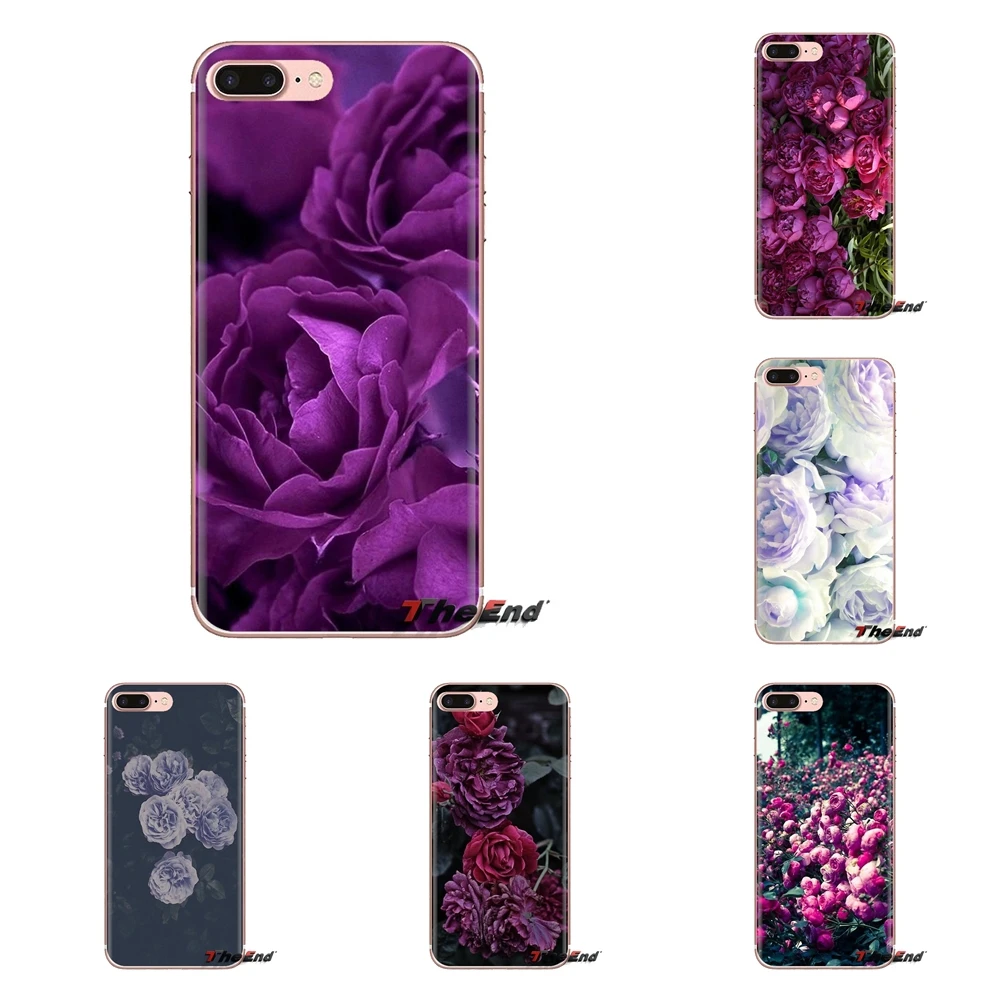 Чехол для телефона летнее фиолетовое платье бледно-лиловый пионы плакат sony Xperia Z