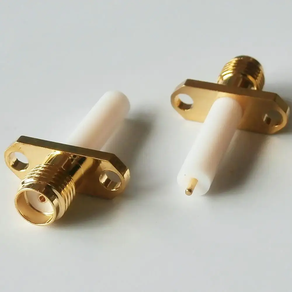 5X высокое качество RF разъем SMA Гнездовой ромбовидный штекер Pin 3 мм PTFE 15 с 2