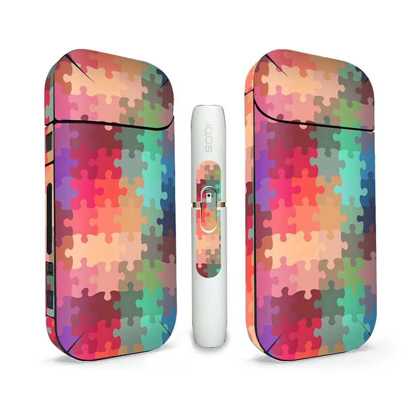 Очаровательный Цветочный узор 3 м клейкая Кожа Наклейка для iqos 2 4 плюс