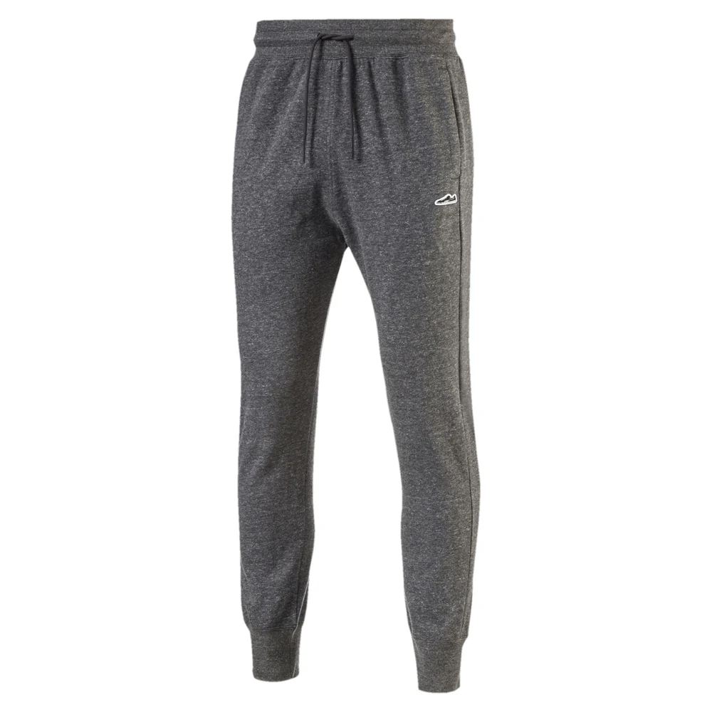 Спортивные штаны Puma Suede T7 Track Pants 57240307 серого цвета для мужчин, одежда и аксессуары для активных видов спорта и фитнеса.