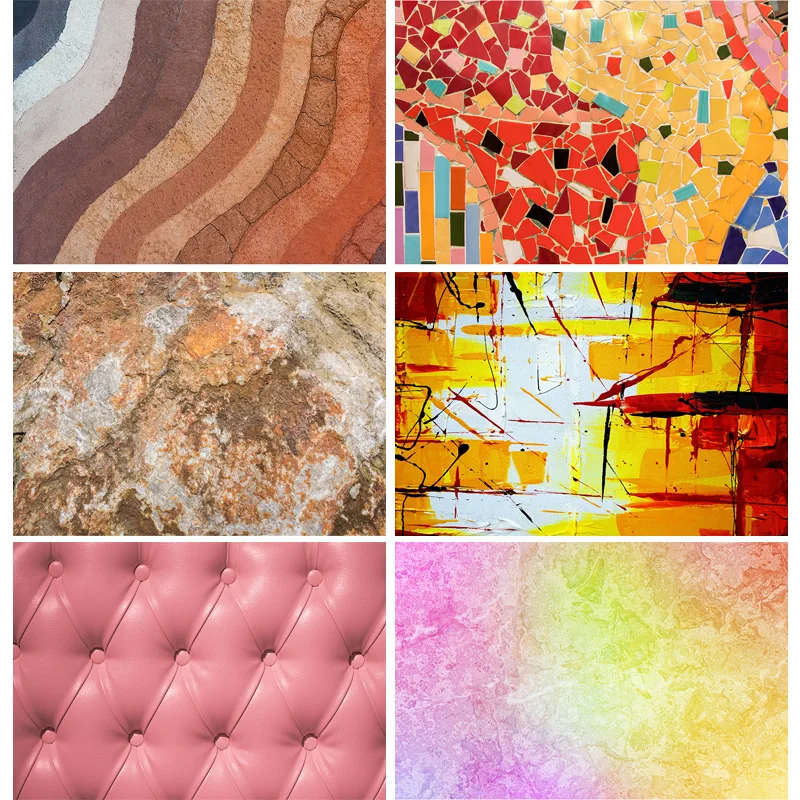 

SHENGYONGBAO Marble Texture Backdrop Abstract Gradient Baby Portrait Photography Background For Photo Studio Props 201123DAS-03