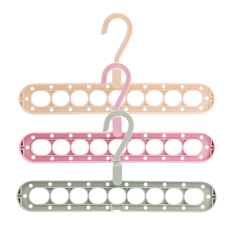 Многофункциональная складная вешалка волшебная вращающаяся с девятью