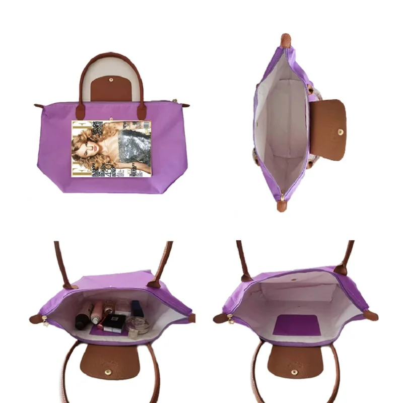 

Women Designer Nylon Dumpling Shoulder Tote Hand Bags Female Travel Beach Casual Fashion Large Capacity Oxford Shopping Purse