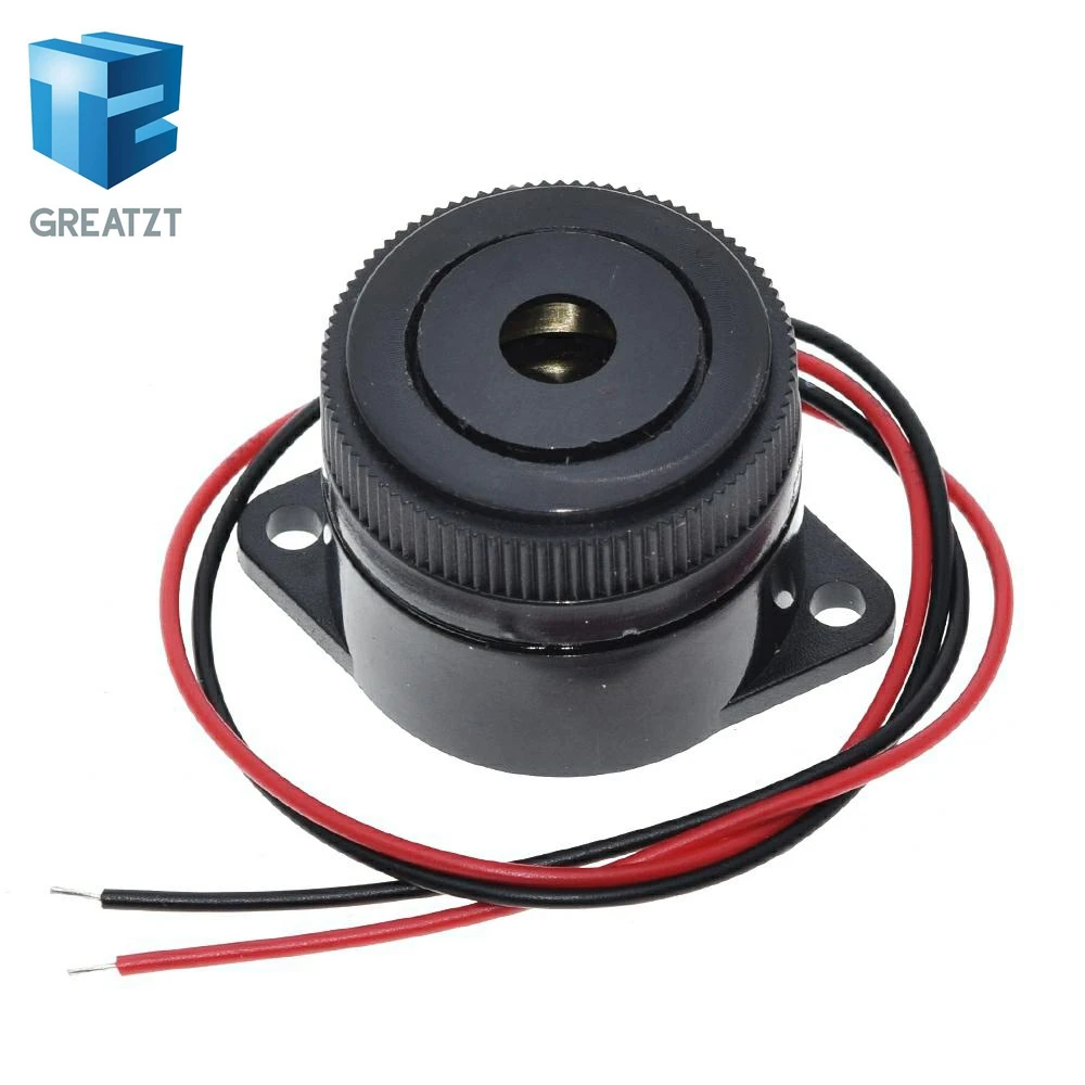 GREATZT QSI 2910 90DB зуммер 29 5x24 5mm DC 12V активный пьезоэлектрический непрерывный звуковой