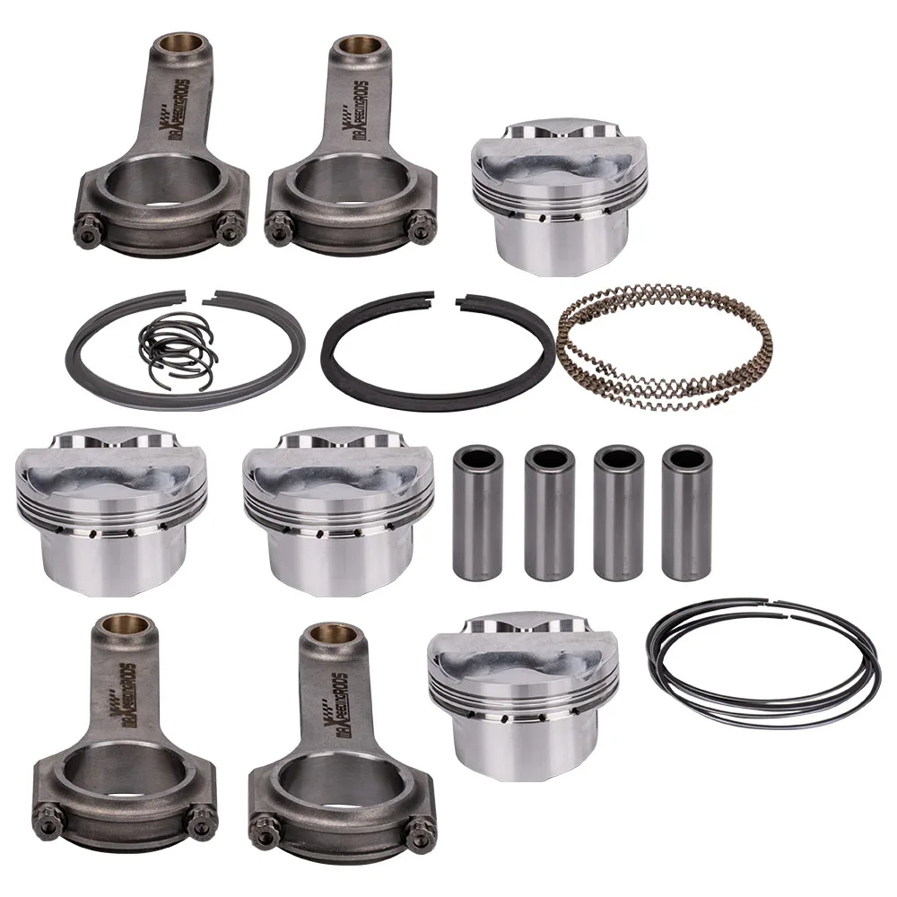 

87.5mm Pistons Forged Conrods Rods for Honda Acura K24 K24A1 K24A2 K24A4 K24A8 2.4L H-Beam 4340 Rods ARP2000 Bolts
